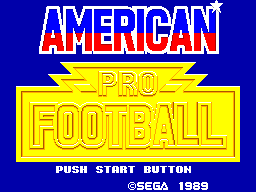 American Pro Football